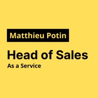 Matthieu Potin - Head of Sales as a Service logo - Similar company to Decision Maker