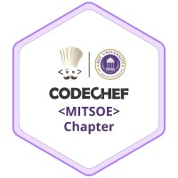 CodeChef-MITSOE Chapter logo - Similar company to Mlsc Mitadt