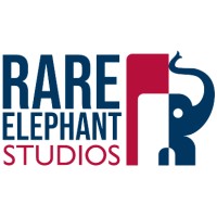 Rare Elephant Studios logo - Similar company to Mad Designs - The Brand Consultancy