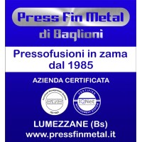 PressFinMetal di Baglioni - Pressofusioni in zama dal 1985 logo - Similar company to Diecasting Engineering