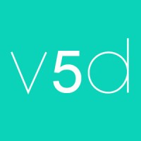 visual 5d V5D logo - Similar company to P4D Digitaal Project Management & 4D Planning