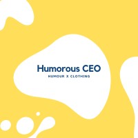 Humorous CEO - Meme Clothing Brand logo - Similar company to Suee Clothing Brand