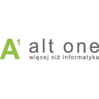 Alt One 🔸 Wdrożenia enova365 🔸 Infrastruktura IT logo - Similar company to Triva Erp