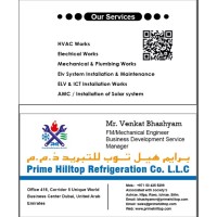 Prime Hilltop Refrigeration Co. L.L.C logo - Similar company to Freshair Technical Systems Llc, Dubai
