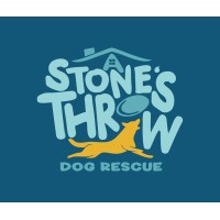 A Stone's Throw Dog Rescue logo - Similar company to Tiny Loving Canines