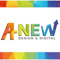 A-New Design & Digital logo - Similar company to Visual Art Web - Digital Design Studio