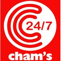 Cham's Convenience Store logo - Similar company to Fizzy Pixel