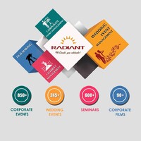 Radiant Event Management Company logo - Similar company to Orange Art Factory - Event Management Company Coimbatore