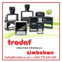 Trodat Rubber Stamps Zimbabwe +263773625635 logo - Similar company to Trodat Usa