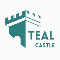 Teal Castle logo - Similar company to Visual Print And Design