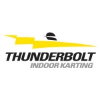 Thunderbolt Indoor Karting logo - Similar company to Hyper Karting
