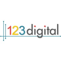 123 Digital logo - Similar company to Dandymen Co.