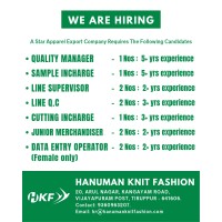 Hanuman Knit Fashion - India logo - Similar company to Icewear Creation