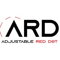 Adjustable Red Dot logo - Similar company to Darmok Firearms