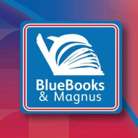Bluebooks and Magnus logo - Similar company to Vortex Editorial