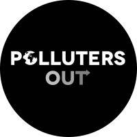 Polluters Out logo - Similar company to Future Generations Tribunal