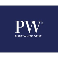 Pure White Dent logo - Similar company to Gym Rat'S Lab