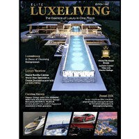 Magazine LuxeLiving logo - Similar company to Black On Purpose Television Network