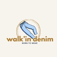 Walk in denim logo - Similar company to Henge Button Denim