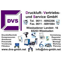 DVS Druckluft-Vertriebs- und Service-GmbH logo - Similar company to Zenag Druckluft-, Notstrom- & Schweisstechnik Gmbh