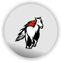 Gas Station Mustang logo - Similar company to Shells Gas Station