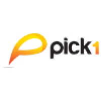 Pick1 (acquired in 2017) logo - Similar company to Evensi (Acquired By Events.Com)