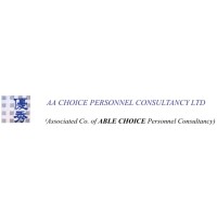 AA Choice Personnel Consultancy Ltd logo - Similar company to Kos International Holdings Limited