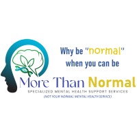 More Than Normal: Specialised Mental Health Services logo - Similar company to Visionary Pathway