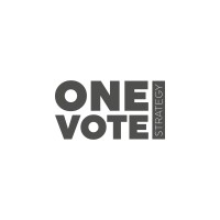One Vote Strategy logo - Similar company to The Big O World  ☑️