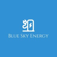 Blue Sky Taxi logo - Similar company to Meteorit