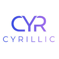 Cyrillic logo - Similar company to Polihub - Innovation Park & Startup Accelerator