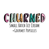 Churned Small Batch Ice Cream + Gourmet Popsicles logo - Similar company to Popsi - 100 % Natural Fruit Popsicles