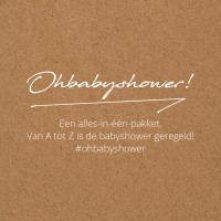 Ohbabyshower • Een alles-in-één-pakket. Van A tot Z is de babyshower geregeld! • logo - Similar company to Susjoya