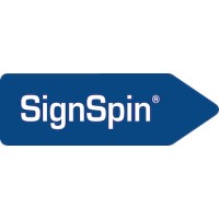 SignSpin logo - Similar company to Crindle