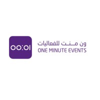 ون منت للفعاليات - One Minute Events logo - Similar company to Tabtel