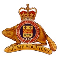 Royal 22e Régiment (R22eR) logo - Similar company to 7 Intelligence Company (Canadian Forces)