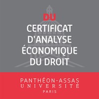 DU Certificat d'analyse économique du droit | Panthéon-Assas université logo - Similar company to Brains & Partners