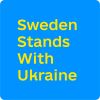 Sweden Stands with Ukraine logo - Similar company to Blågula Bilen