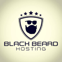 Black Beard Hosting logo - Similar company to Abbey Blue Media Ltd - Web Solutions