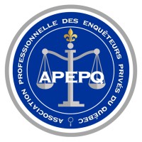 APEPQ- ASSOCIATION PROFESSIONNELLE DES ENQUÊTEURS PRIVÉS DU QUÉBEC logo - Similar company to Bureau De La Sécurité Privée