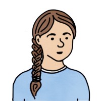 Happy Autistic Lady logo - Similar company to Meiyo