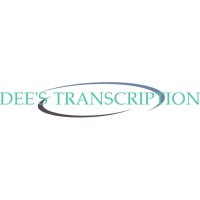 Dee's Transcription logo - Similar company to Tttranscriptions