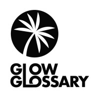 Glow Glossary logo - Similar company to Dancing Cow