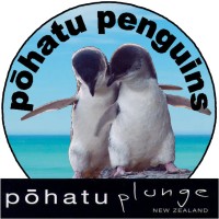 Pōhatu penguins logo - Similar company to Yellow-Eyed Penguin Trust