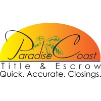 Paradise Coast Title & Escrow, LLC logo - Similar company to Attorneys Key Title Llc