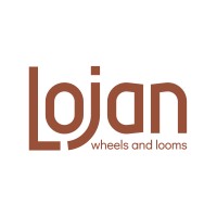 Lojan wheels and looms logo - Similar company to Louet B.V.