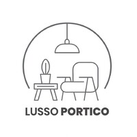 Lusso Portico logo - Similar company to Designworks Studio