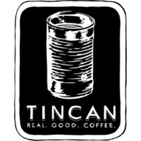 Tincan Coffee Roasters logo - Similar company to Bnm - Peel Off Ends Manufacturer