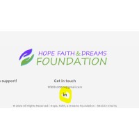 Hope Faith & Dreams Foundation 501c3 logo - Similar company to Humanity Rising