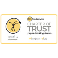 Charter of Trust for Paper Drinking Straws logo - Similar company to Boon Packaging Sustainable Food Packaging